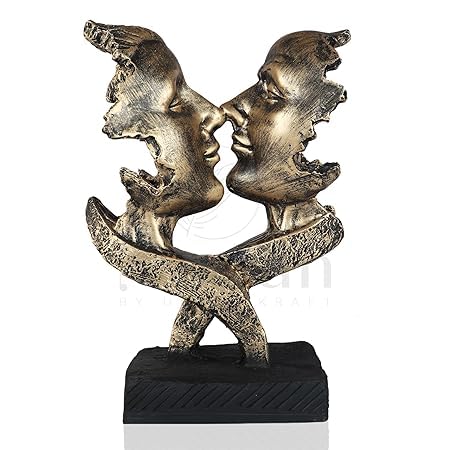 Couple Kissing Decorative Showpiece