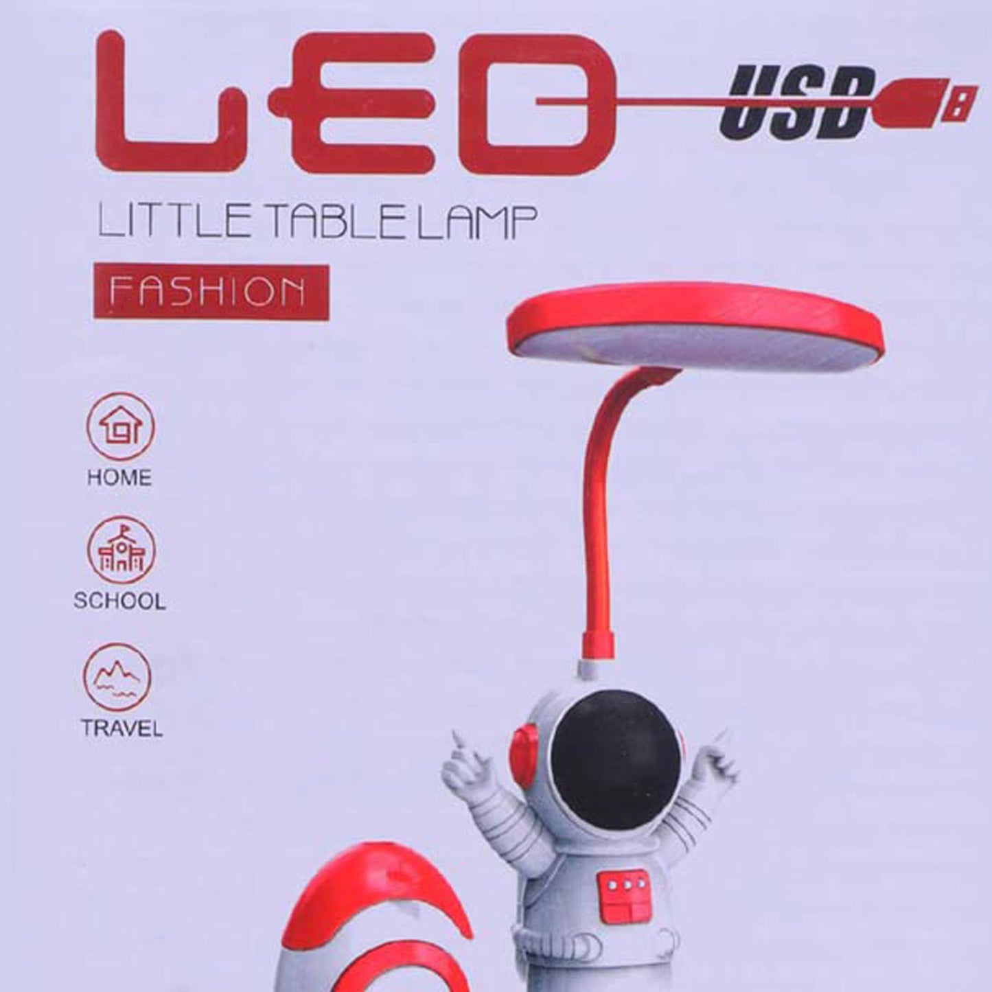 RED World Astronaut LAMP Night