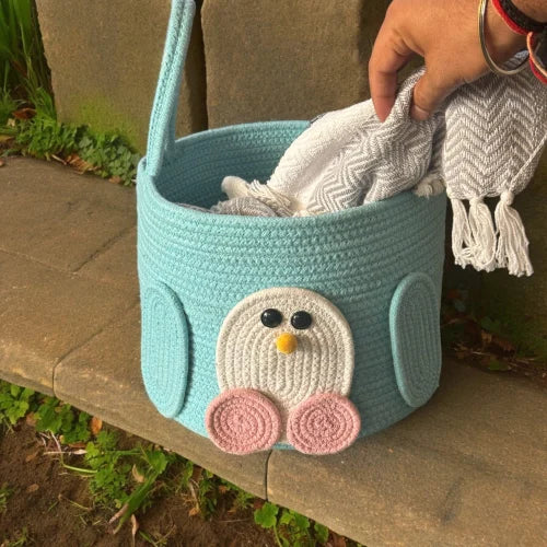 Cotton Cute Woven Storage Basket