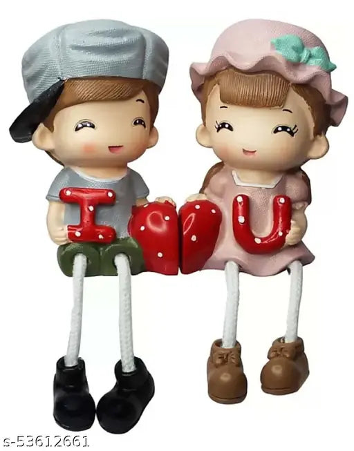 I Love You Couple Gift Set Cute Hanging Legs