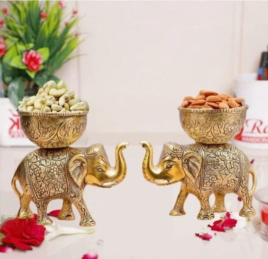 Katori Hathi - Handcrafted Elephant Figurine