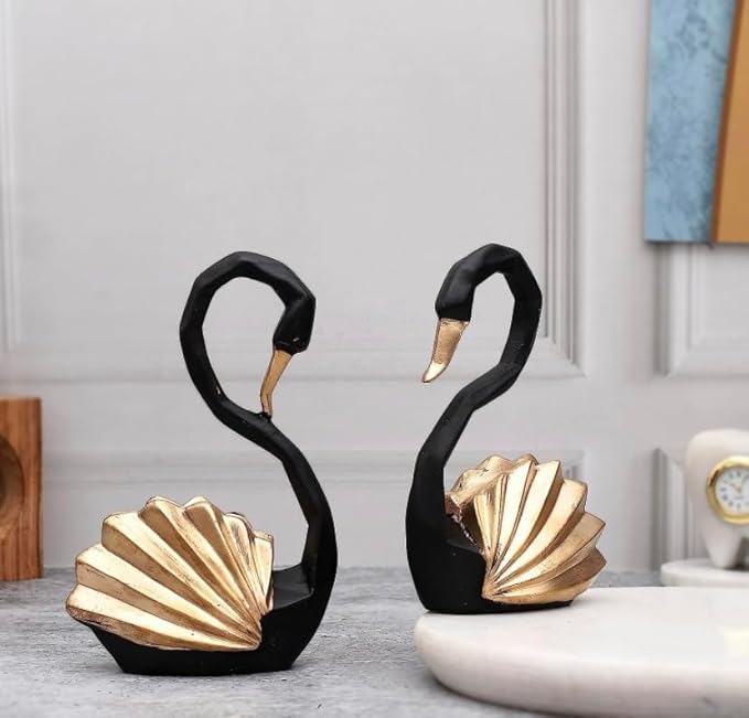 Swan Pair showpiece for Living Room Decoration