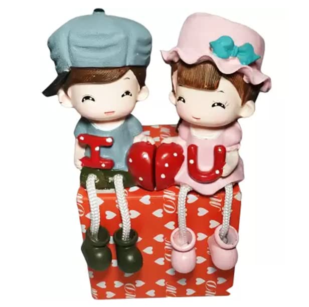 I Love You Couple Gift Set Cute Hanging Legs