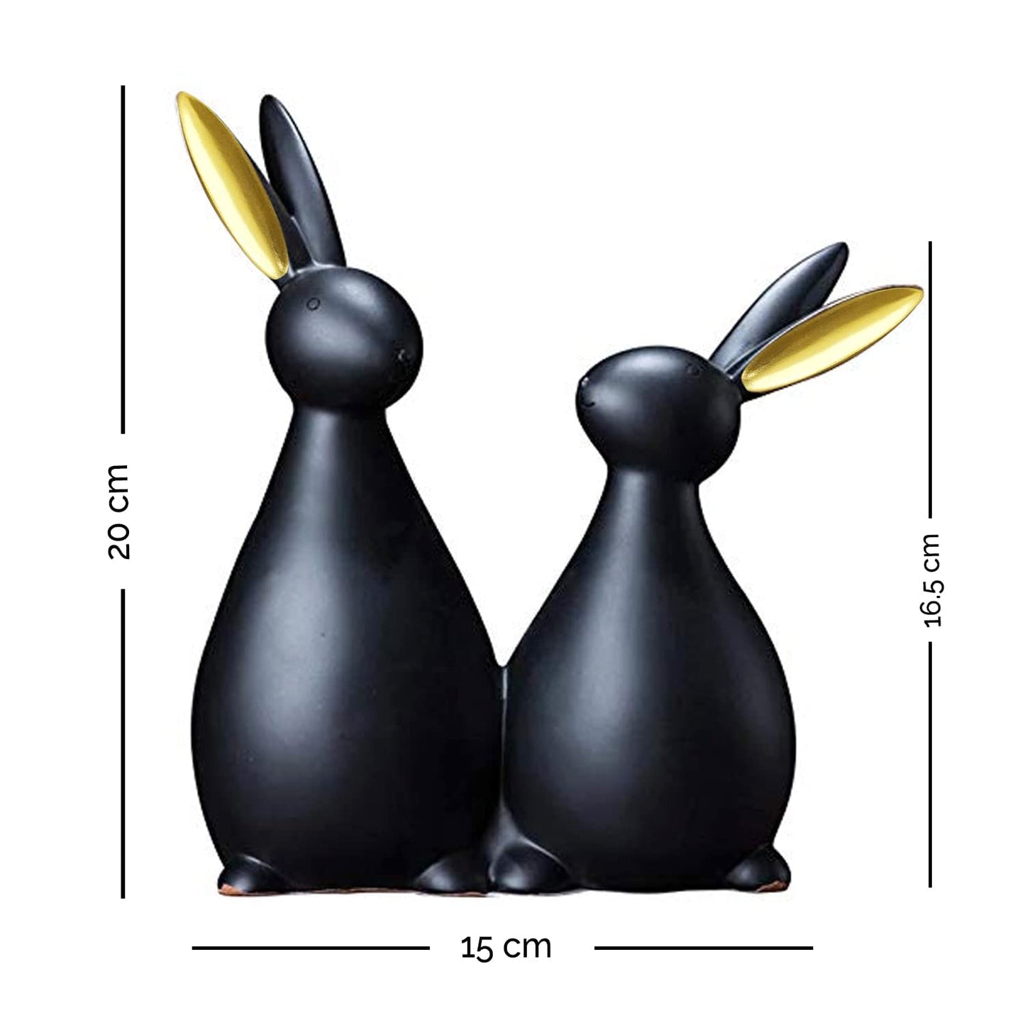 Rabbit Figurine for Home Decoration