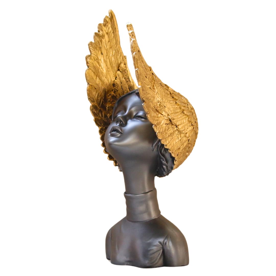 Winged Lady Showpiece Statue