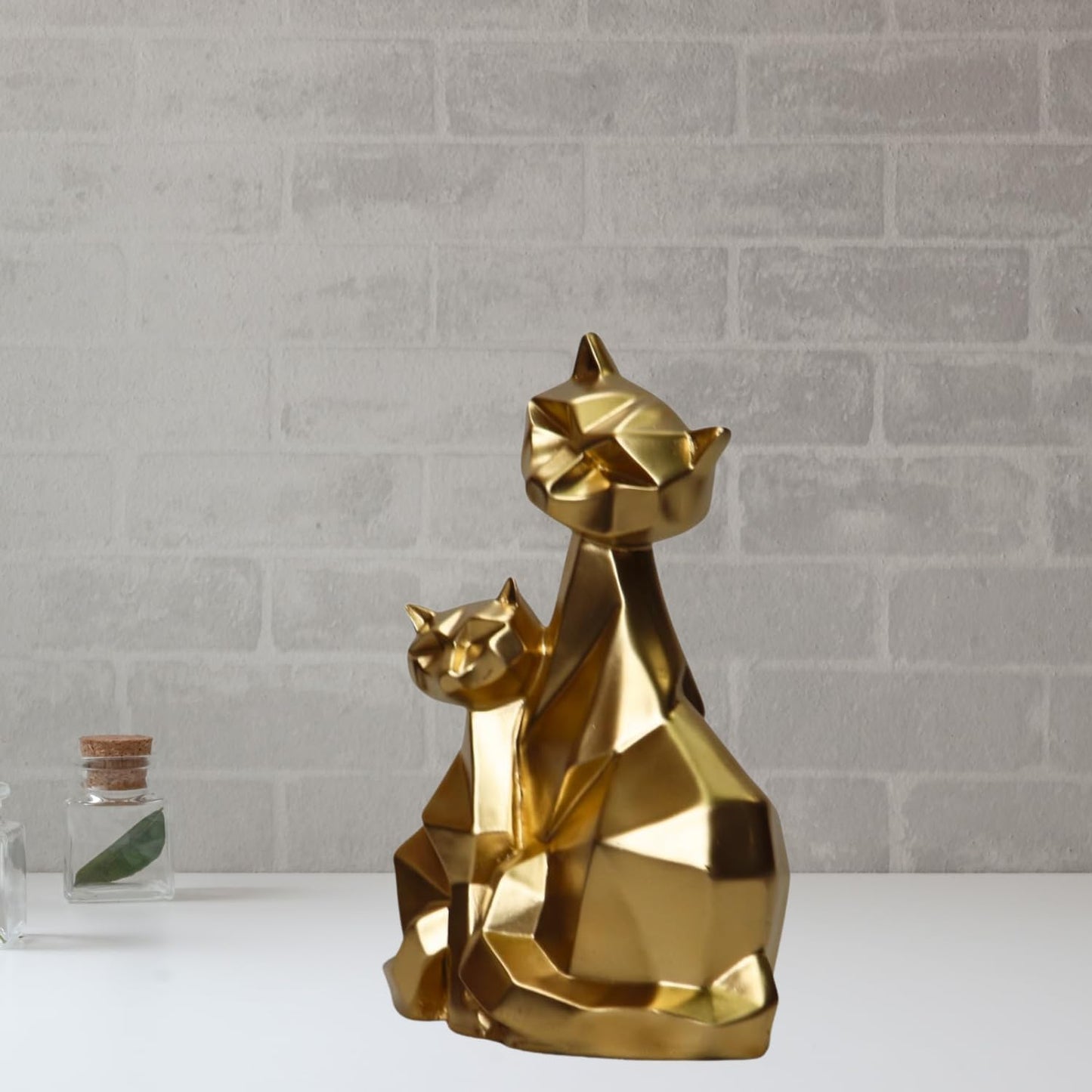 Decors Cat Pair Showpiece Idols