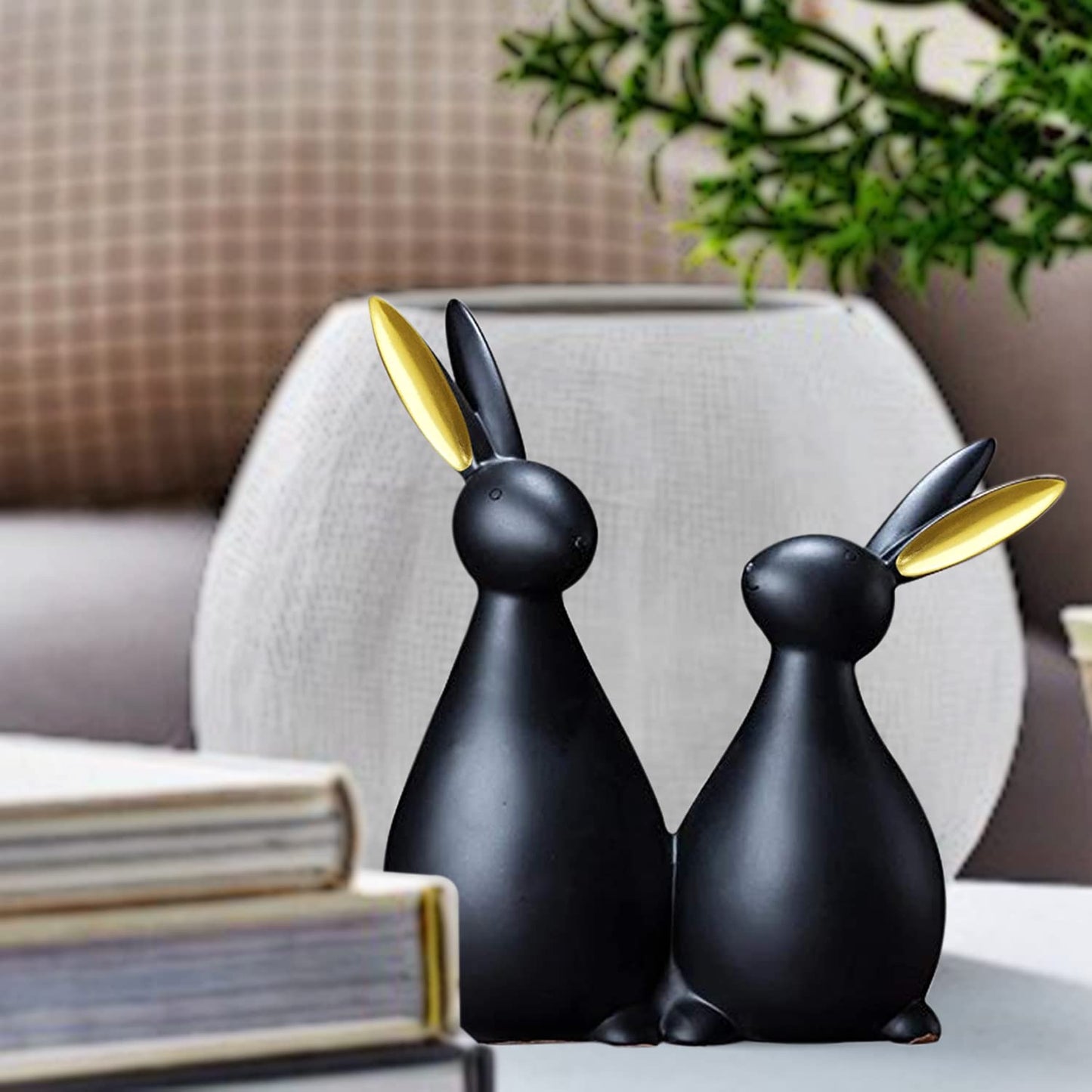 Rabbit Figurine for Home Decoration