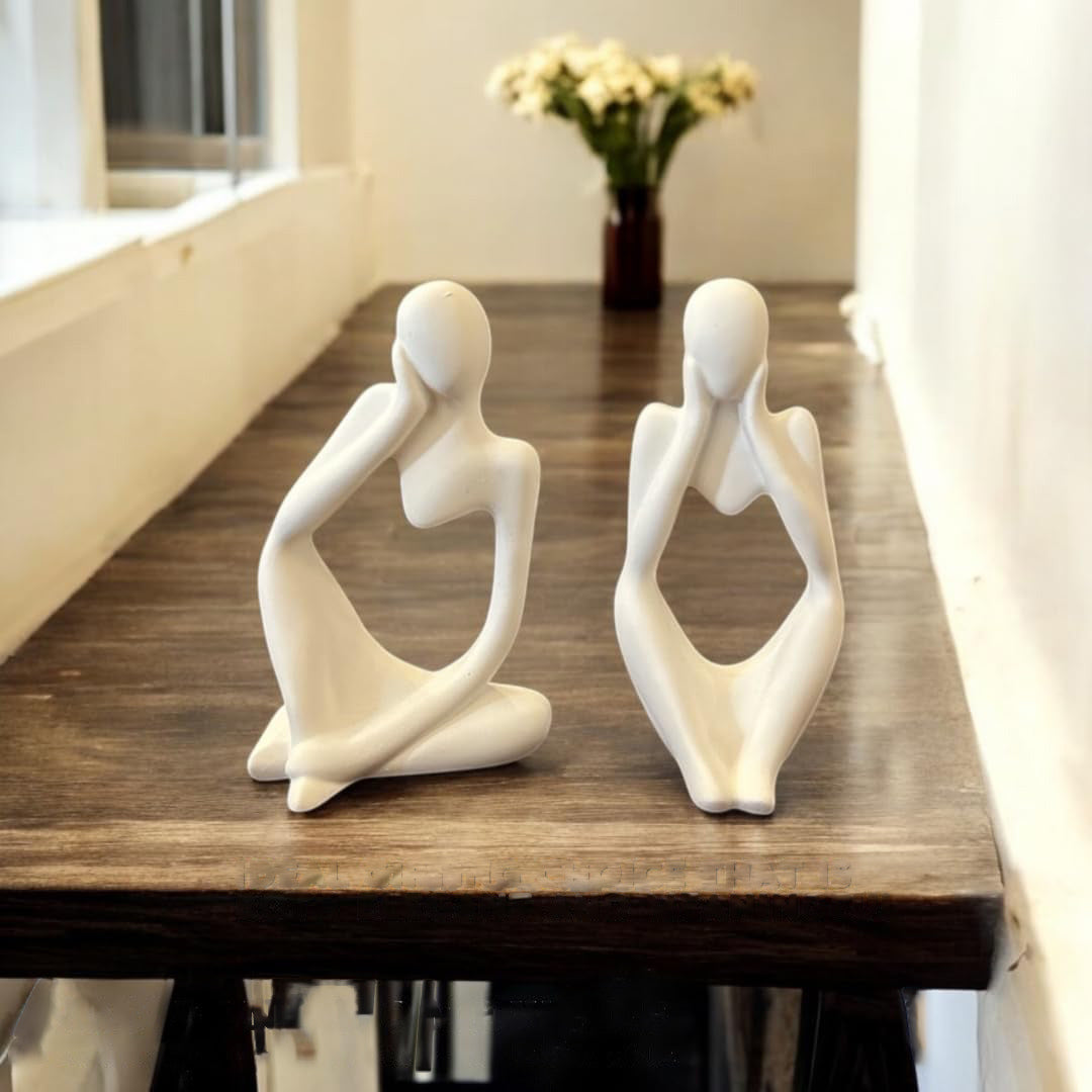 Thinker Men Statue Set of 3