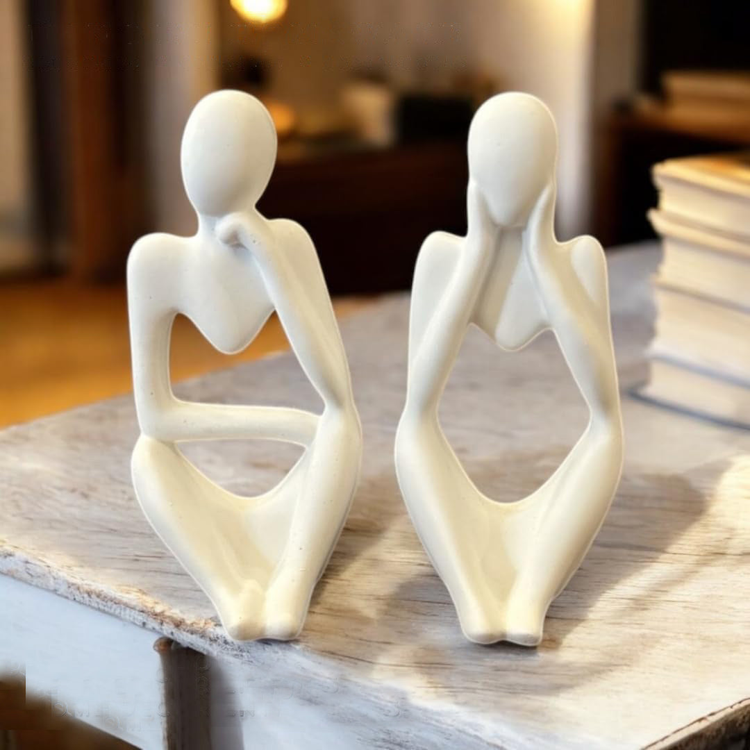 Thinker Men Statue Set of 3