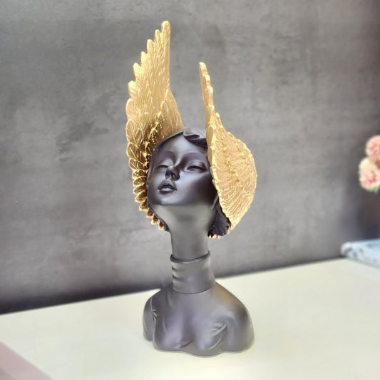 Winged Lady Showpiece Statue