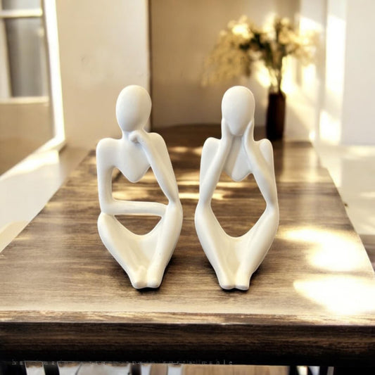 Thinker Men Statue Set of 3