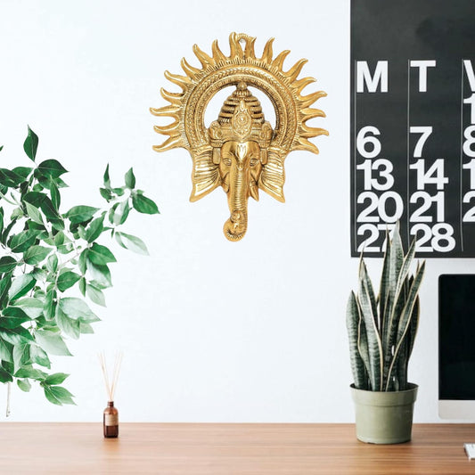 ,Ganpati Wall Hanging Sculpture