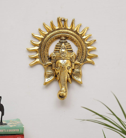 ,Ganpati Wall Hanging Sculpture