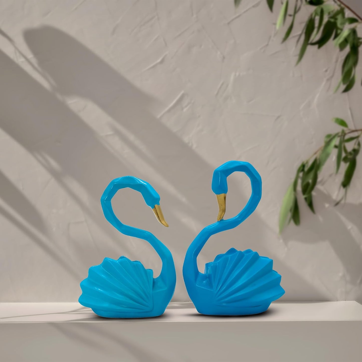 Swan Pair Showpiece for Home & Office Decorative