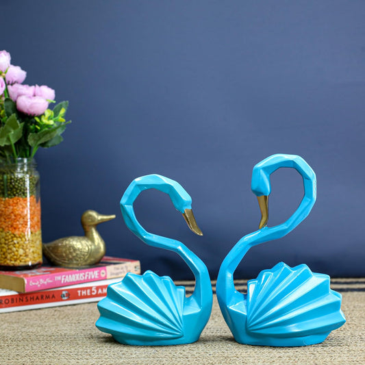 Swan Pair Showpiece for Home & Office Decorative