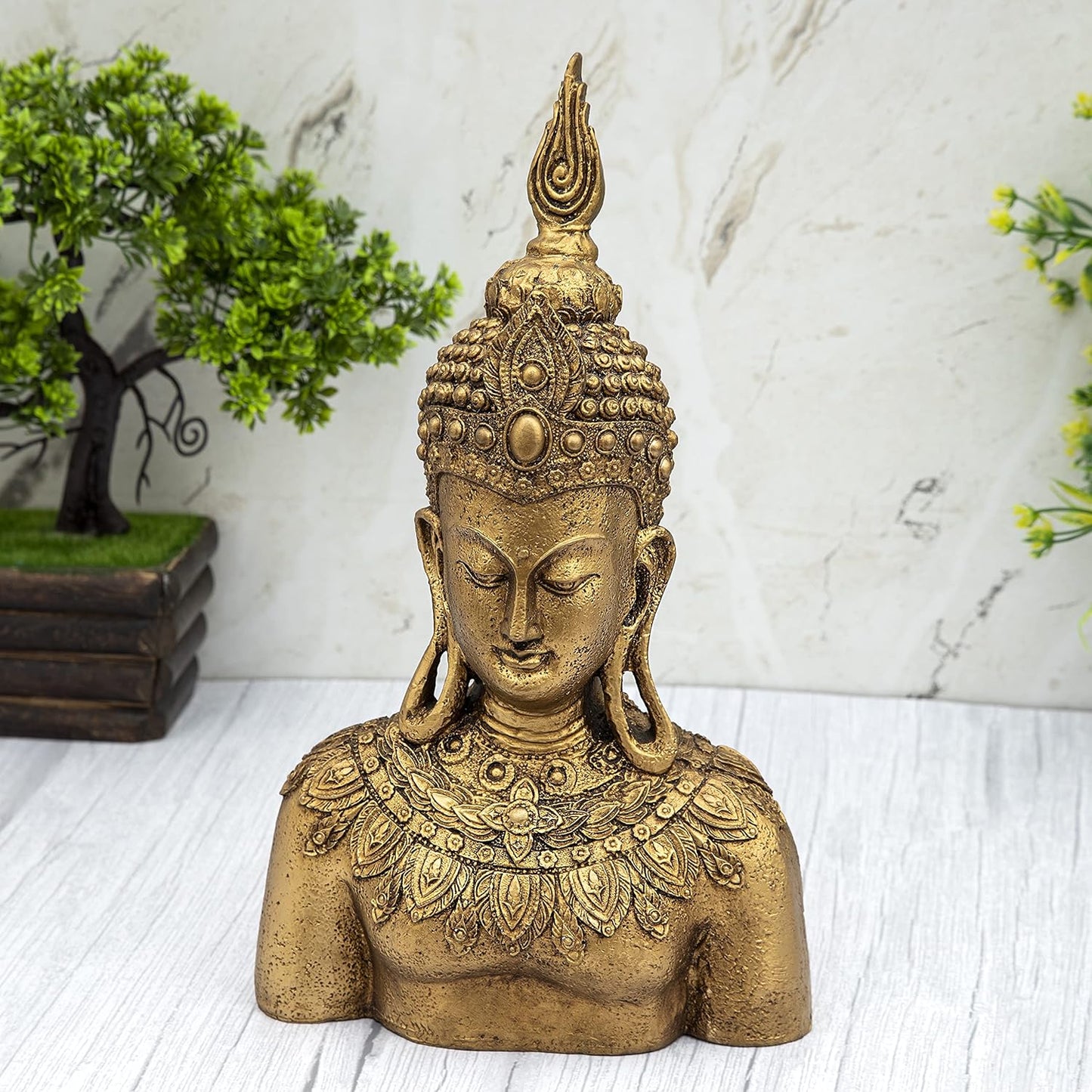 African Buddha Idol Statue Showpiece