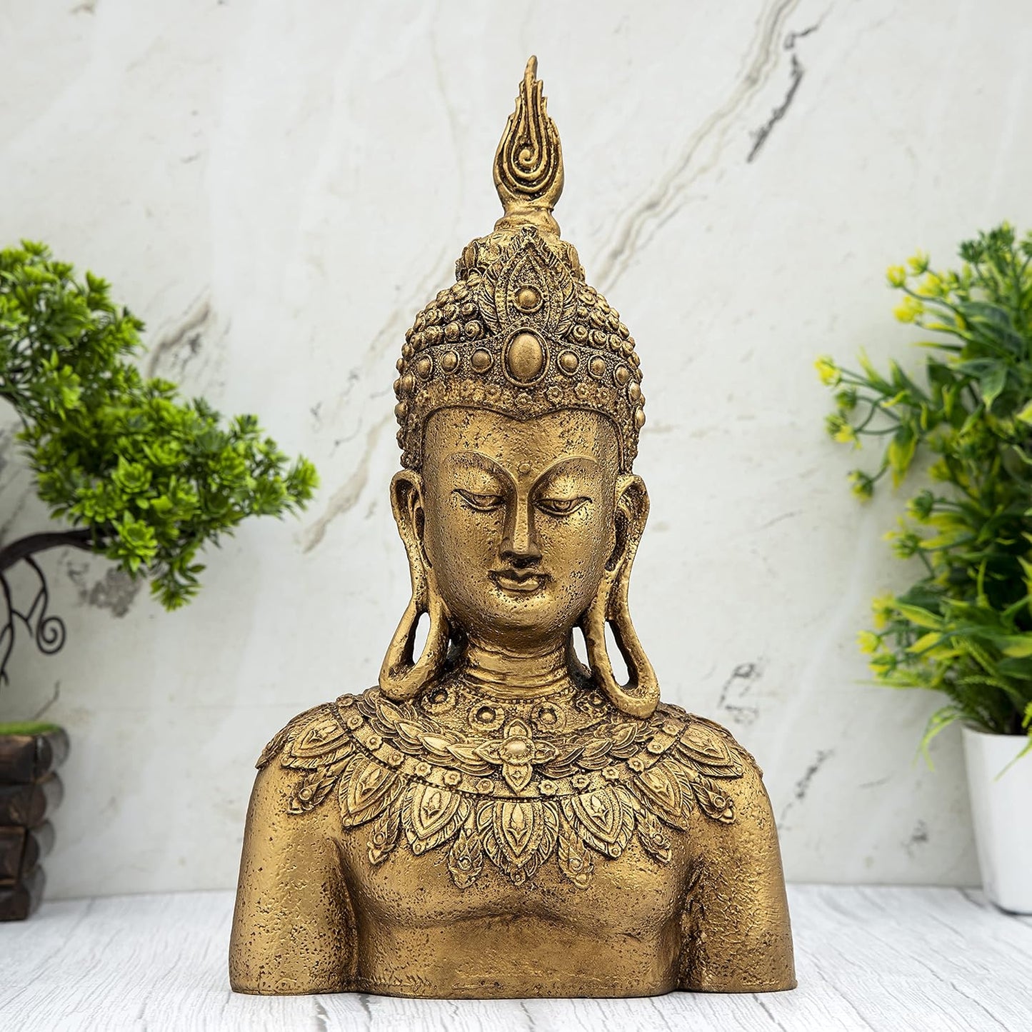 African Buddha Idol Statue Showpiece