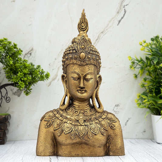 African Buddha Idol Statue Showpiece