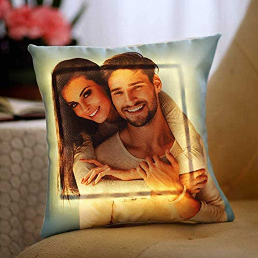 Printed Satin Blend Decorative Pillow Cushion Cover