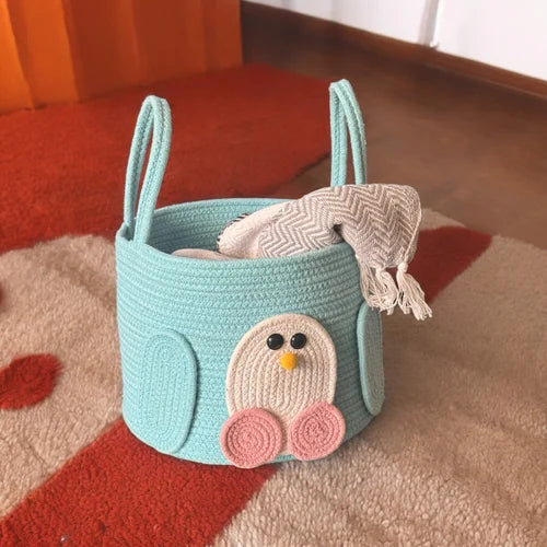 Cotton Cute Woven Storage Basket