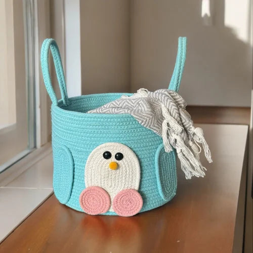 Cotton Cute Woven Storage Basket